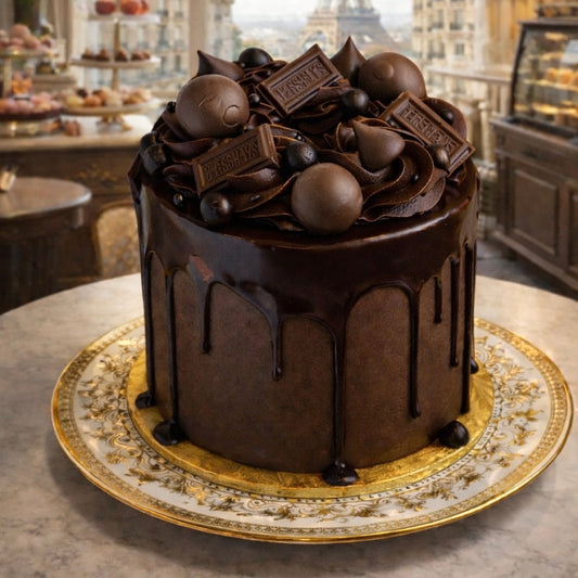 DOUBLE CHOCOLATE CAKE
